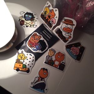 Authentic Louis Vuitton x Kakao Collab Stickers